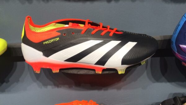 کفش فوتبال آدیداس پریدیتور Adidas Predator Elite FG Black White Orange