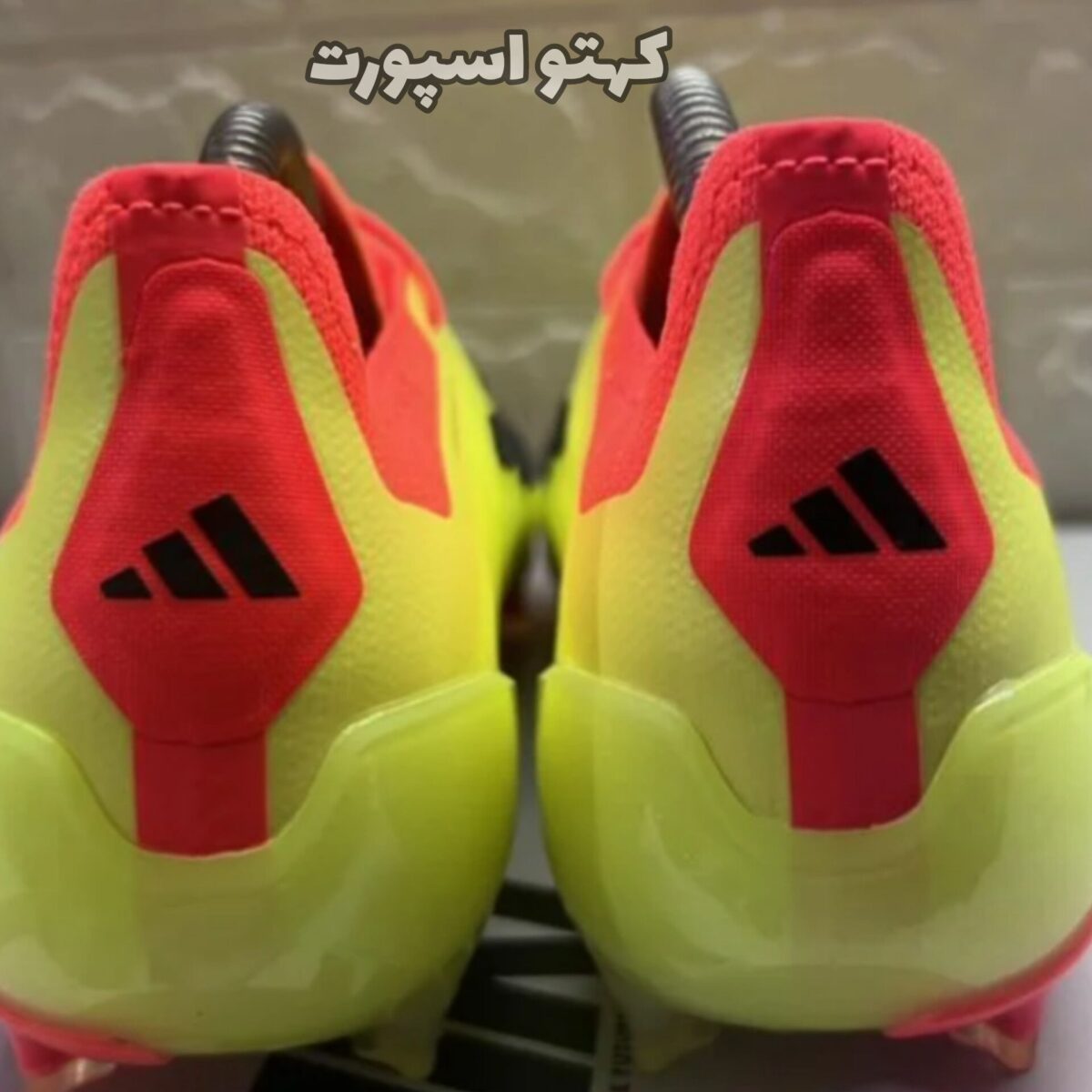 کفش فوتبال آدیداس پریدیتور Adidas Predator Elite FG YELLOW BLACK Orange -کهتو اسپورت