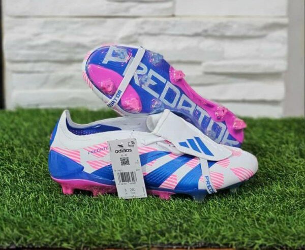 فوتبال آدیداس پریدیتور صورتی Adidas Predator Elite FG