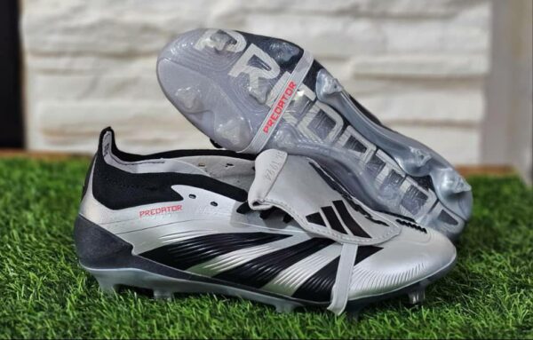 فوتبال آدیداس پریدیتور طوسی Adidas Predator Elite FG