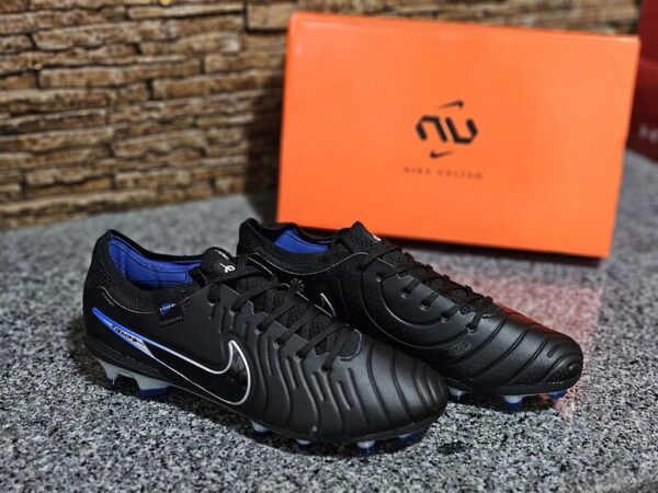 کفش فوتبال نایک تمپو لجند 10 Nike Tiempo Legend مشکی و آبی