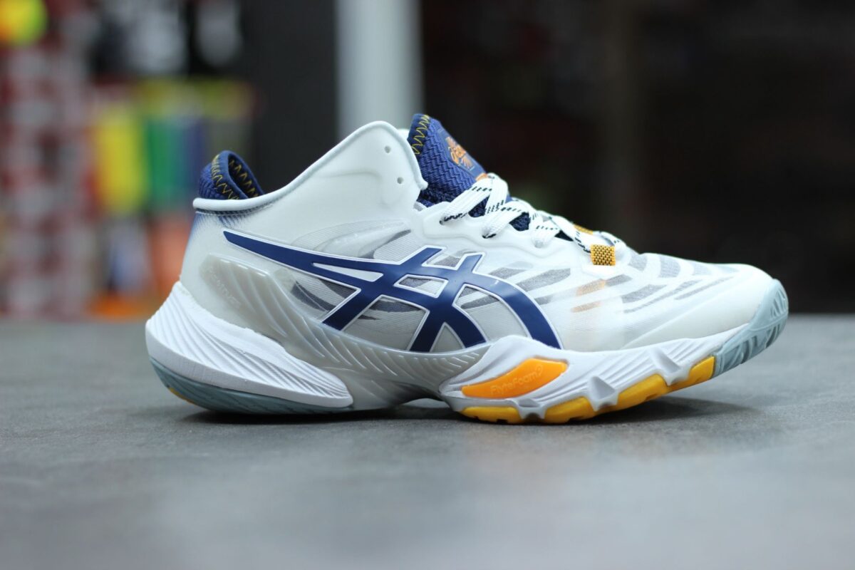 کفش والیبال اسیکس متارایز سفید Asics Sky Metarise wht blue