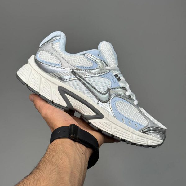 کفش نایک وی فایو آر ان سفید طوسی آبی آسمانی Nike V5 RNR Summit White Blue Smoke Grey