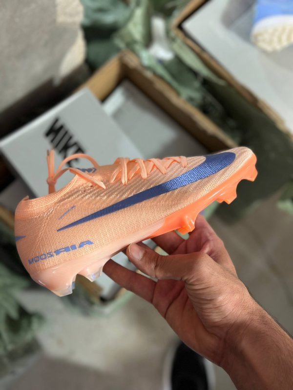 کفش فوتبال نایک مرکوریال ایرزوم ویپور ۱۶ اورجینال ویتنام رنگ نارنجی Nike air Zoom Vapor 16 Elite FG + فیلم محصول